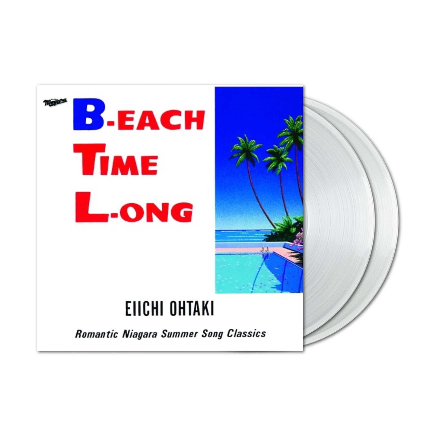 Eiichi Otaki – B-EACH TIME L-ONG 40. Jubiläum 2xLP (weißes Vinyl)