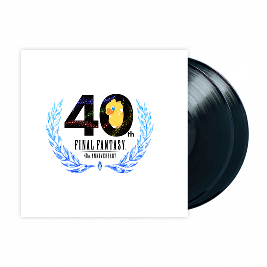 FINAL FANTASY 40TH ANNIVERSARY: THE CRYSTAL EDITION 2xLP (Anniversary Black Vinyl)