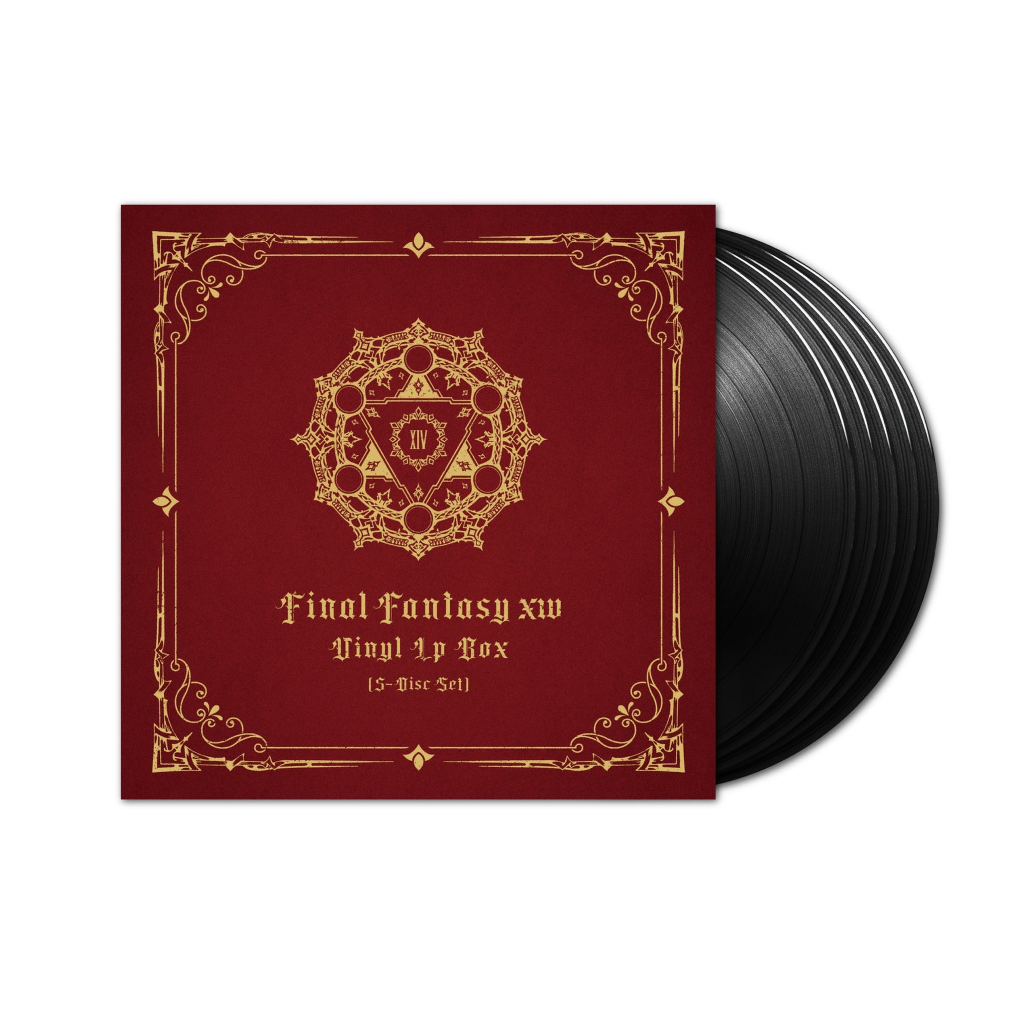 FINAL FANTASY XIV 5xLP (Black Vinyl Boxset)