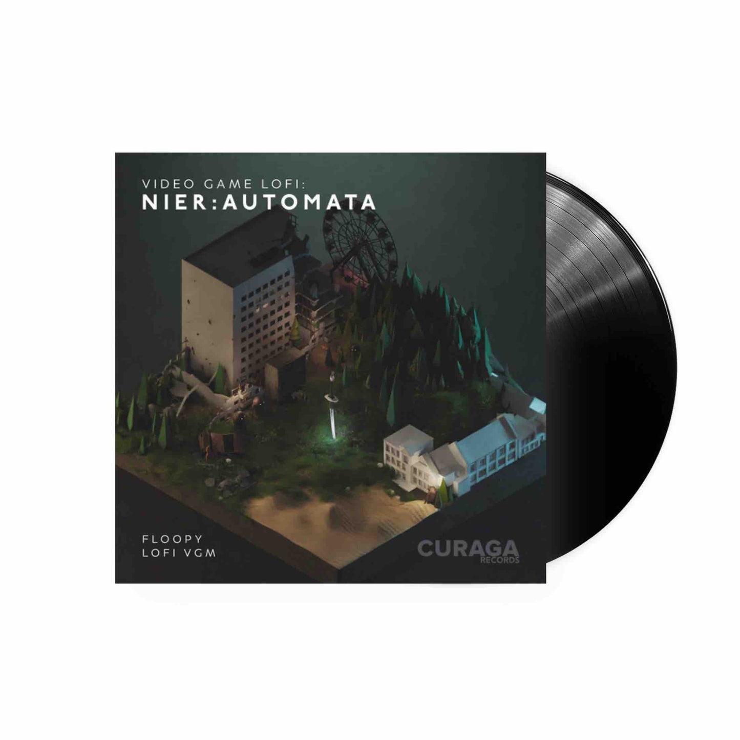 Floppy – Videospiel LoFi: NieR: Automata LP (schwarzes Vinyl)