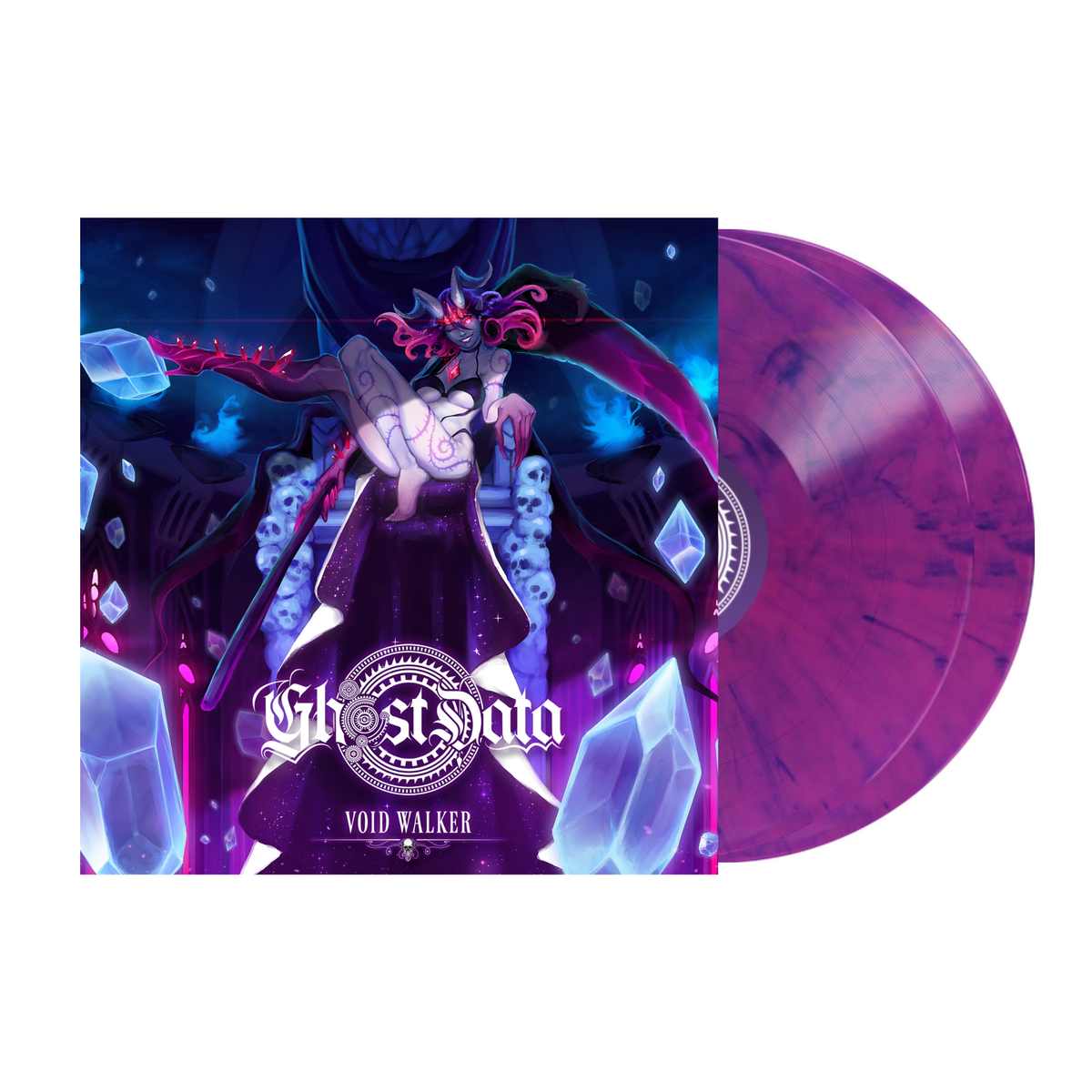 GHOST DATA - Void Walker 2xLP (Purple Splatter Vinyl)