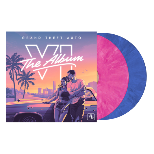 Grand Theft Auto VI: The Album 2xLP (Pink Blue Marble Vinyl - Indie Exclusive)