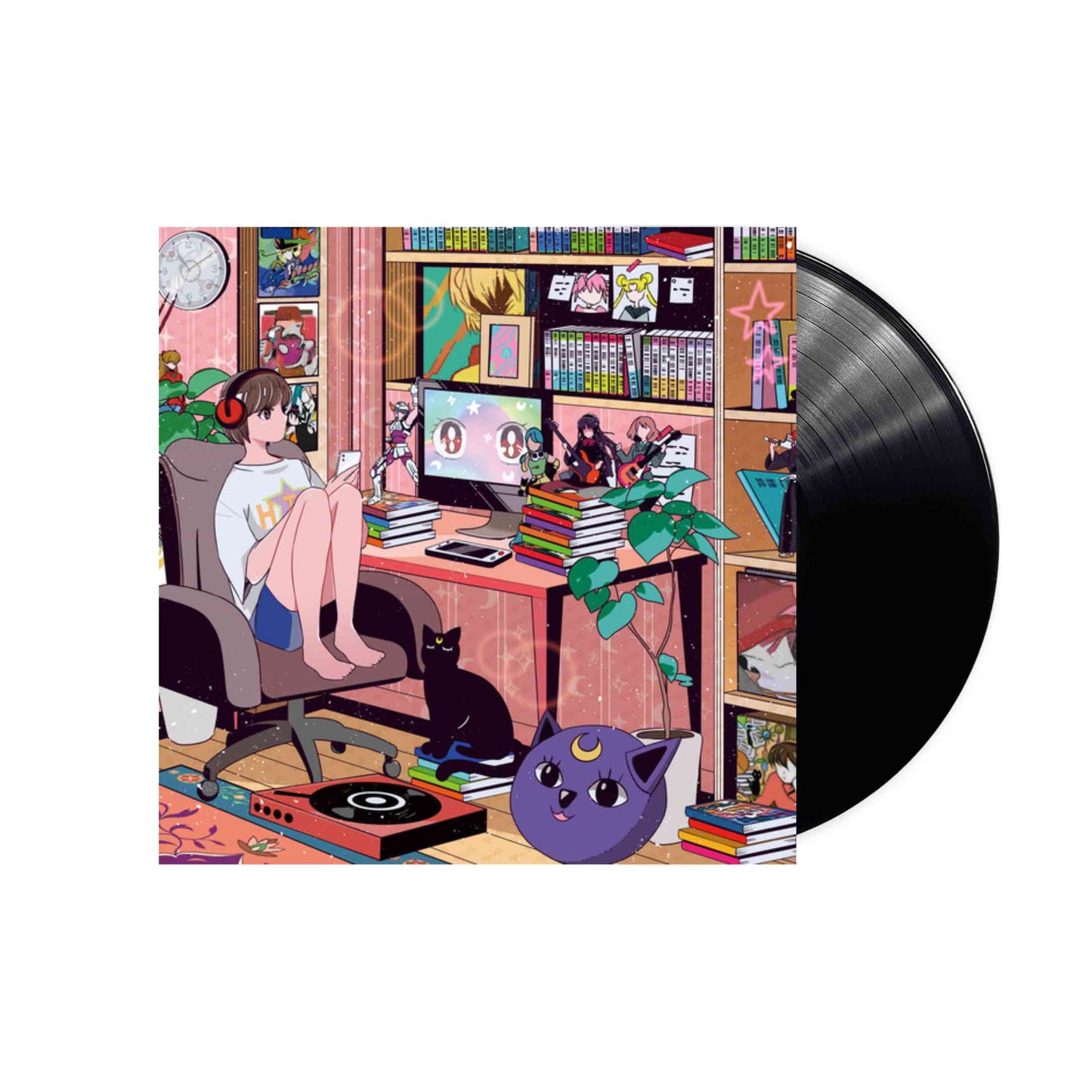 Grey October Sound – Lo-Fi Anime LP (schwarzes Vinyl)
