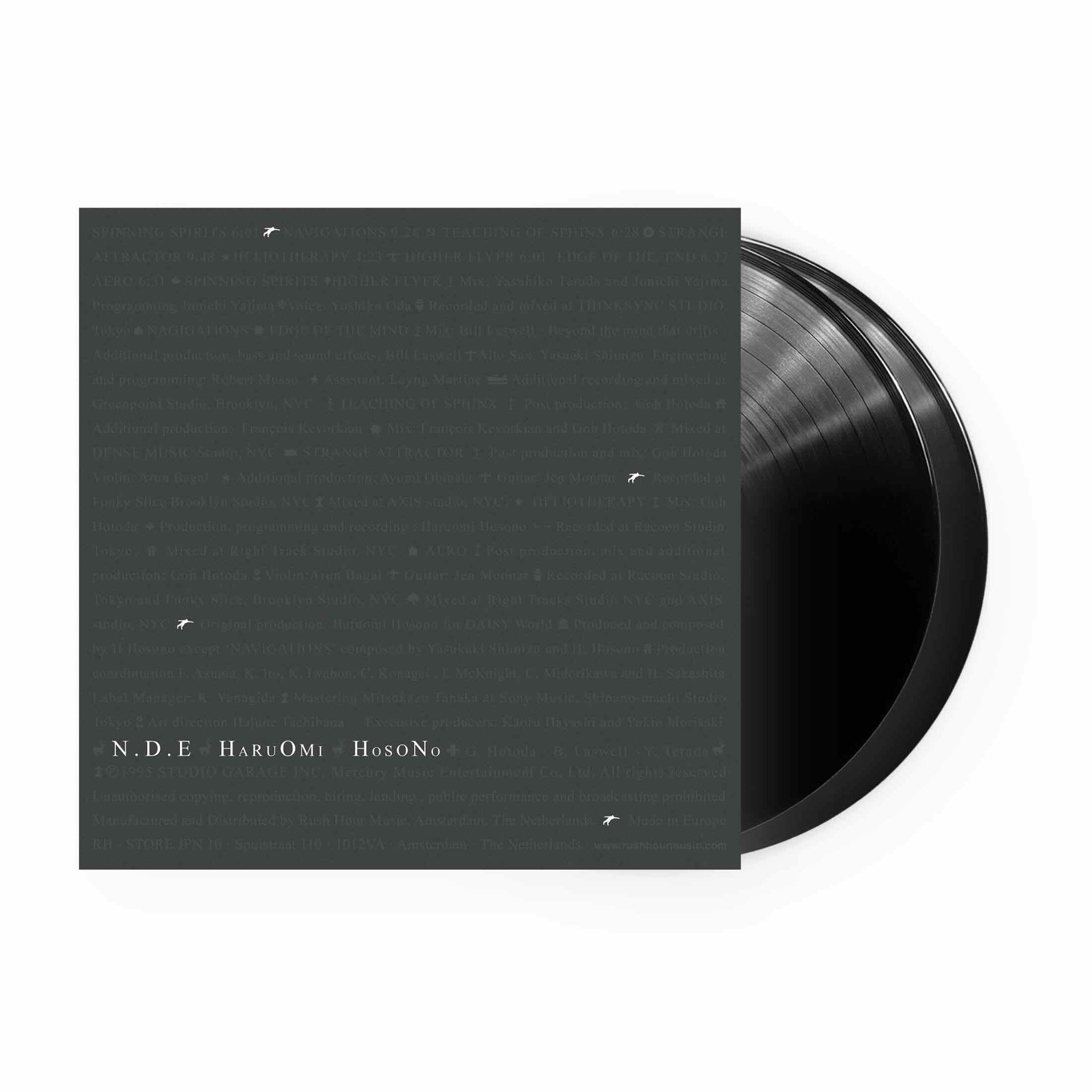Haruomi Hosono - N . D . E 2xLP (Black Vinyl)