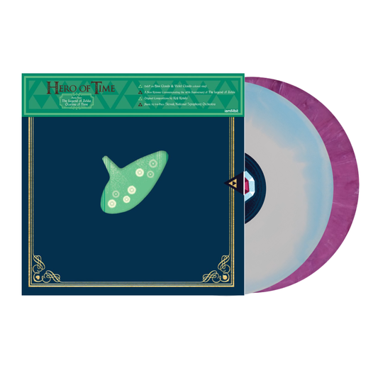 Hero Of Time - Music From The Legend Of Zelda: Ocarina Of Time 2xLP (Clouds Violet Vinyl)