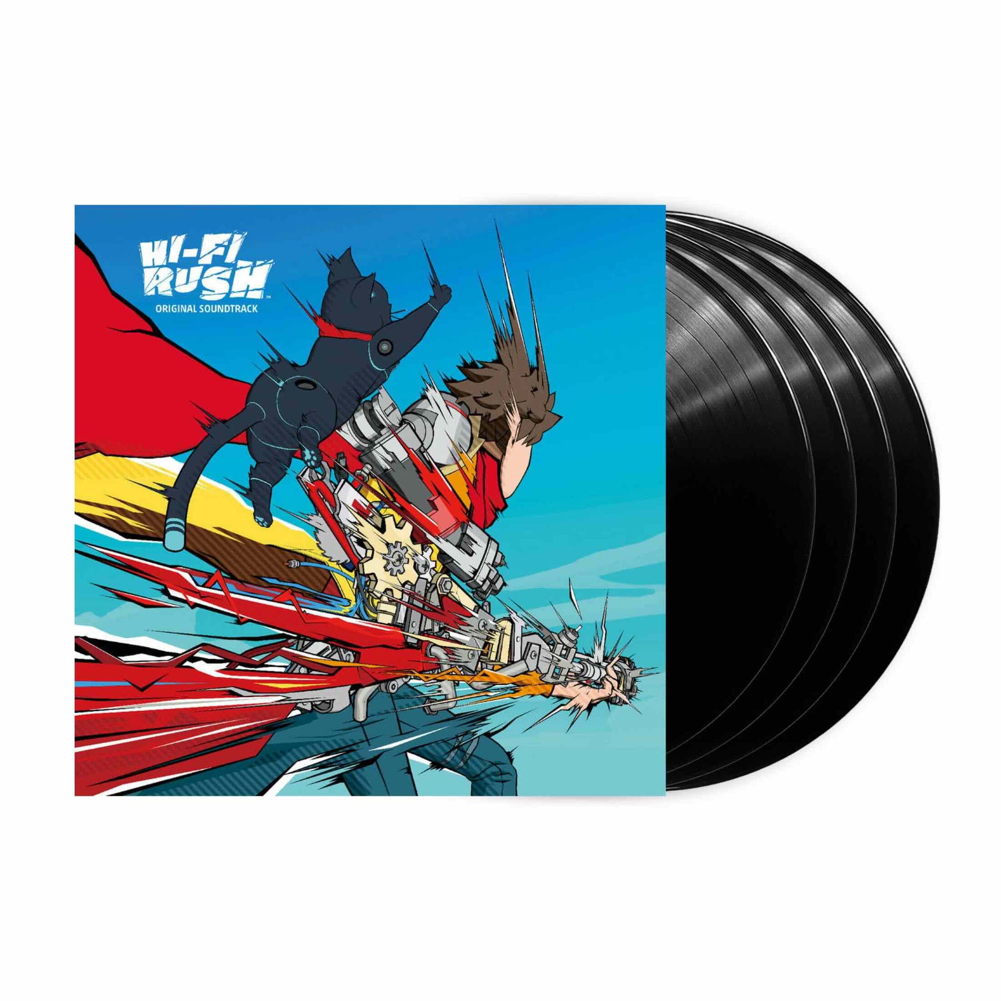 Hi-Fi　Soundtrack)　Records　Vinyl)　RUSH　(Black　–　(Original　Stone　4xLP　Plastic