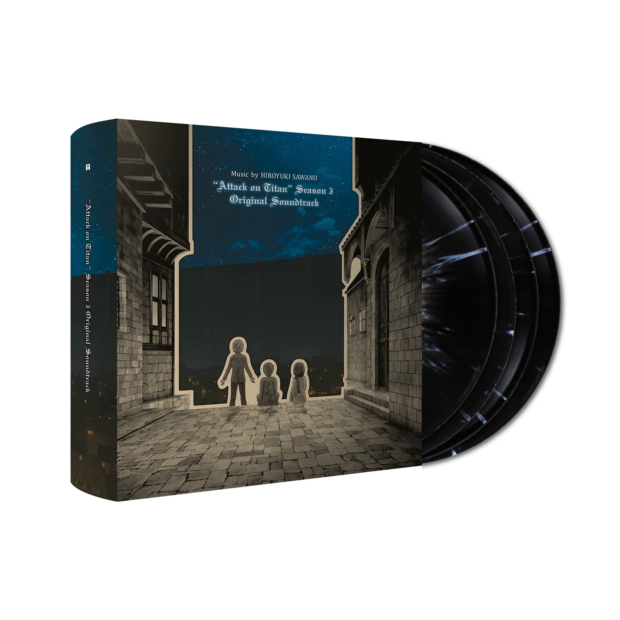 Hiroyuki Sawano - Attack on Titan Season 3 OST (Deluxe Edition) 4xLP (Vinyl Boxset)