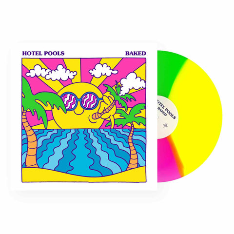 Hotel Pools - Baked  LP (Neon Pizza  Vinyl)