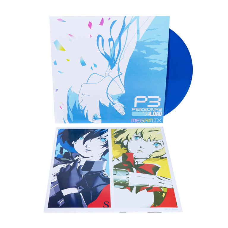 ATLUS SOUND TEAM Persona 3 Reload Megamix Soundtrack LP (Blue Vinyl)