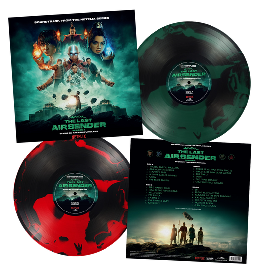 AVATAR: THE LAST AIRBENDER: SEASON 2 2xLP (Marble Color Vinyl)