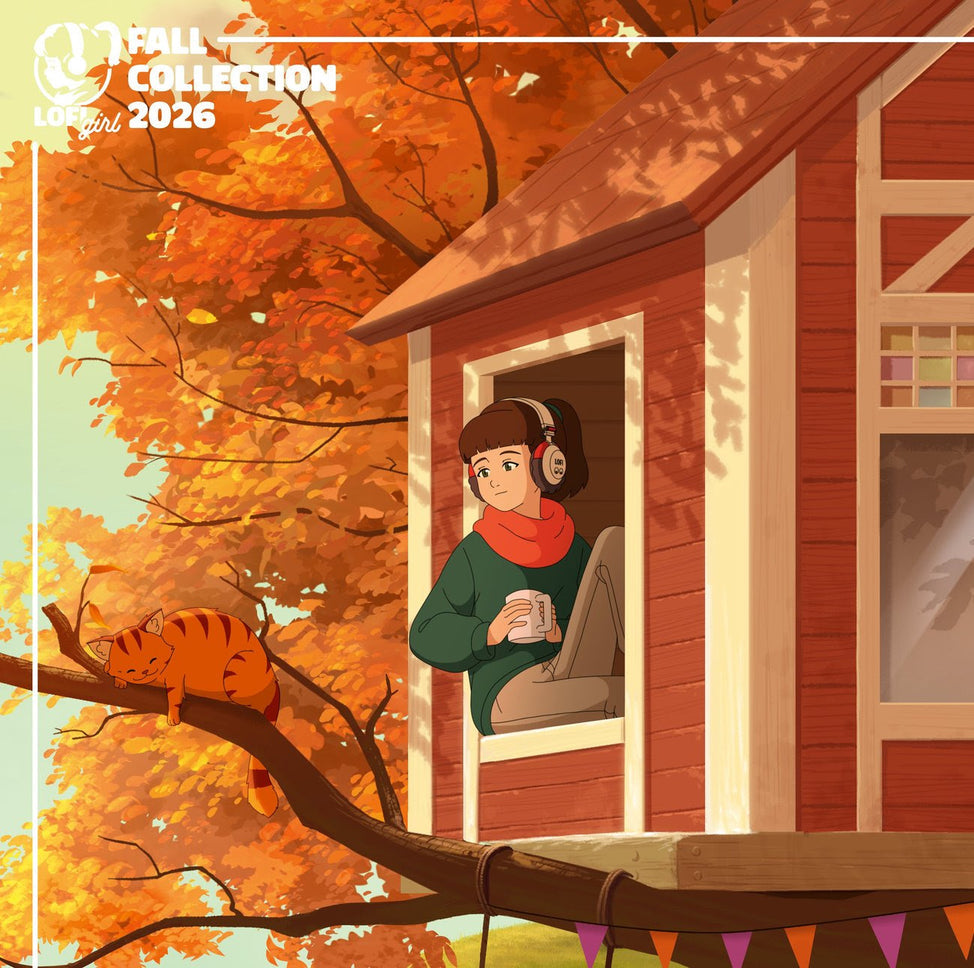 LOFI GIRL - Fall Collection 2026 2xLP (Orange Marble Vinyl)