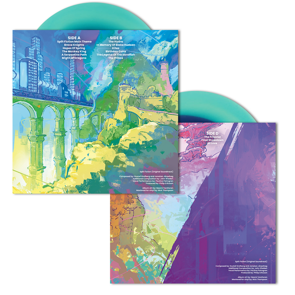 Split Fiction (Original Game Soundtrack) 2xLP (Two Worlds Color Vinyl)