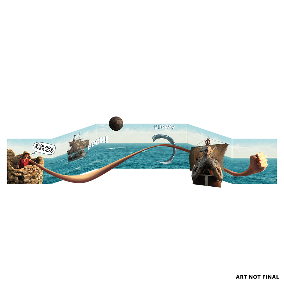 Sonya Belousova and Giona Ostinelli "One Piece (Soundtrack from the Netflix Series)" 2xLP (Blue Sea Vinyl)