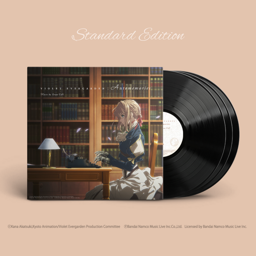 Violet Evergarden (Original Soundtrack) Standard Edition 3xLP (Black Vinyl)