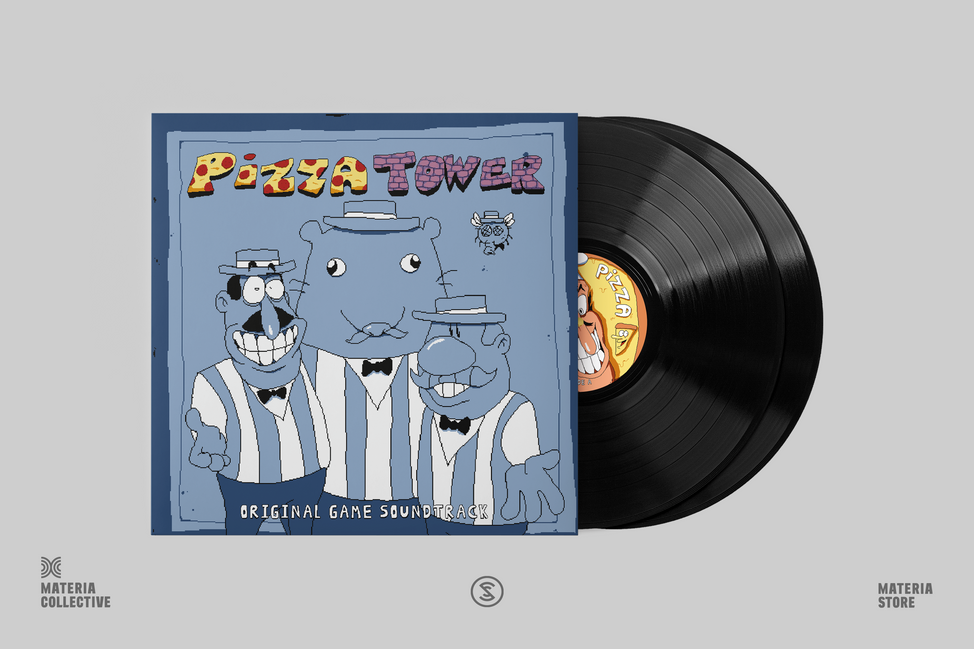 Pizza Tower Soundtrack 2xLP (Black Vinyl)