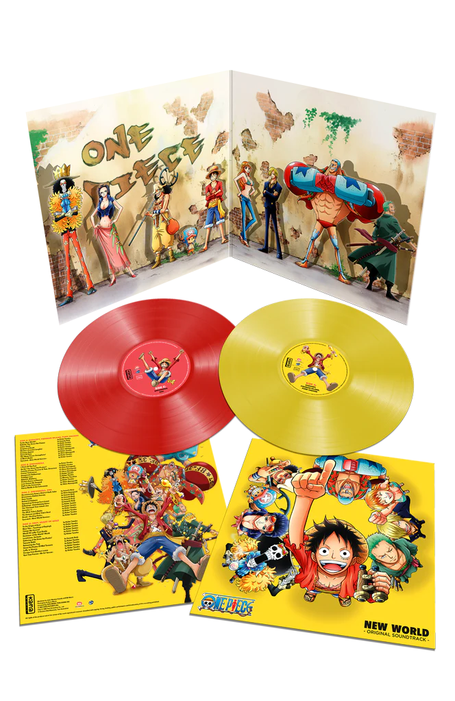 Kohei Tanaka - One Piece: New World Soundtrack 2xLP (Red Yellow Vinyl)