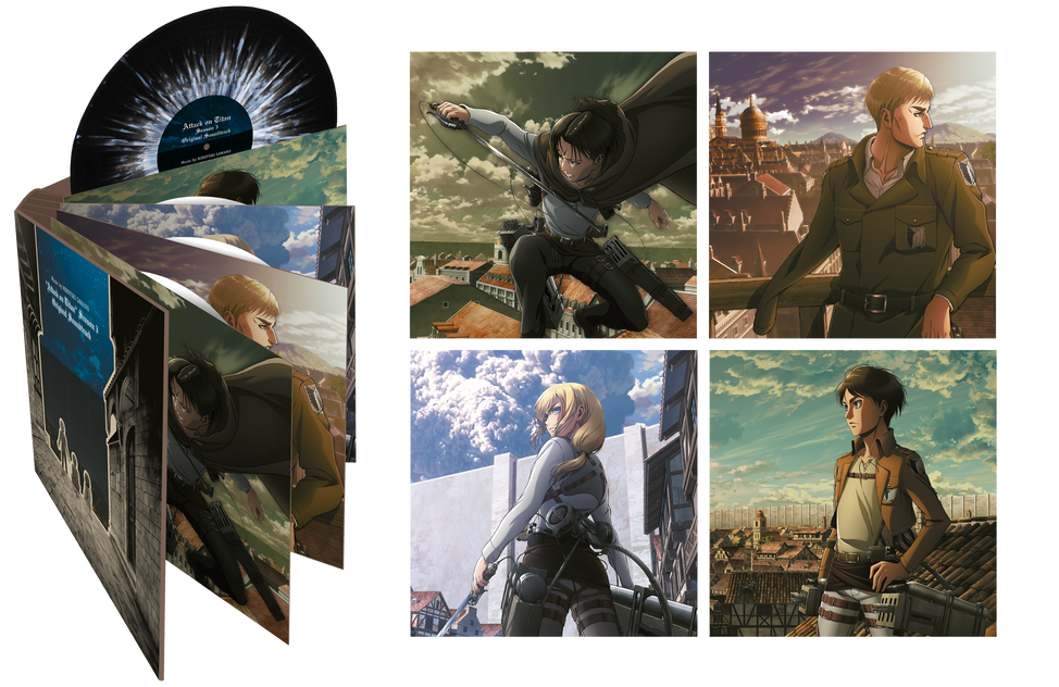 Hiroyuki Sawano - Attack on Titan Season 3 OST (Deluxe Edition) 4xLP (Vinyl Boxset)