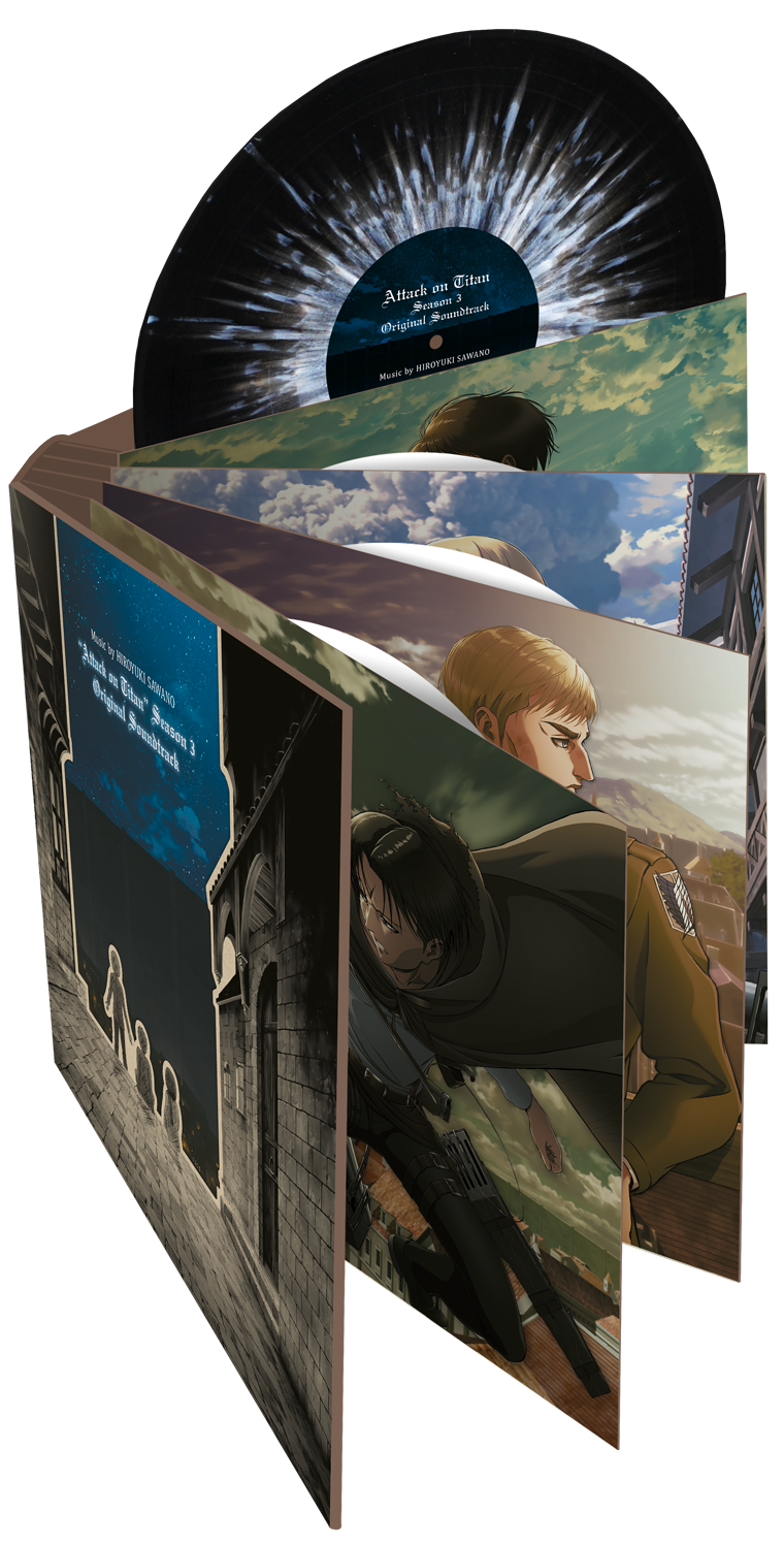 Hiroyuki Sawano - Attack on Titan Season 3 OST (Deluxe Edition) 4xLP (Vinyl Boxset)