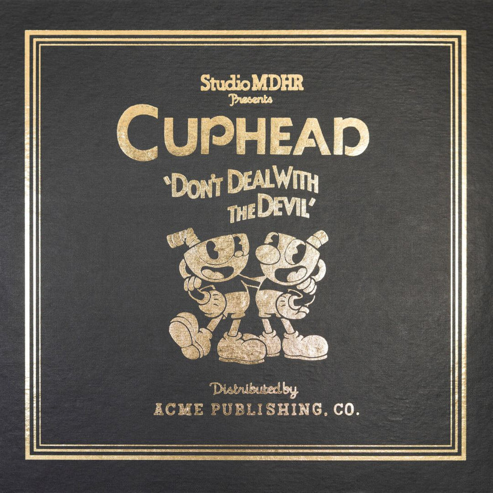 Cuphead Deluxe Soundtrack 4xLP (Black Vinyl Boxset)