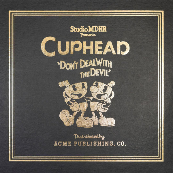 Cuphead Deluxe Soundtrack 4xLP (Black Vinyl Boxset)