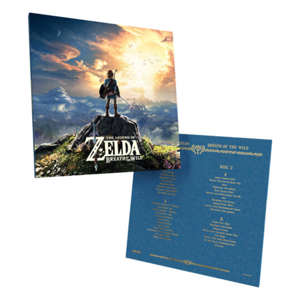 The Legend of Zelda: Breath of the Wild 2xLP (Black Vinyl)