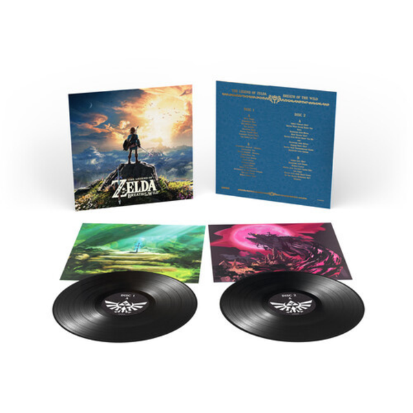 The Legend of Zelda: Breath of the Wild 2xLP (Black Vinyl)