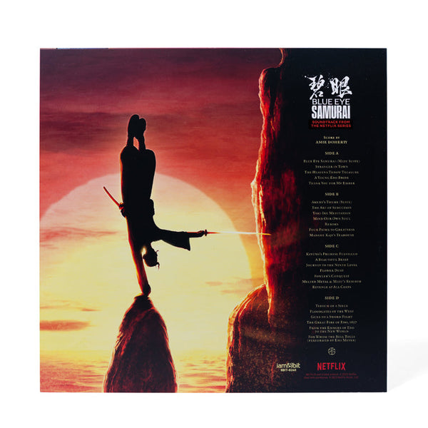Amy Doherty - Blue Eye Samurai Soundtrack 2xLP (FORGED STEEL SILVER Vinyl)
