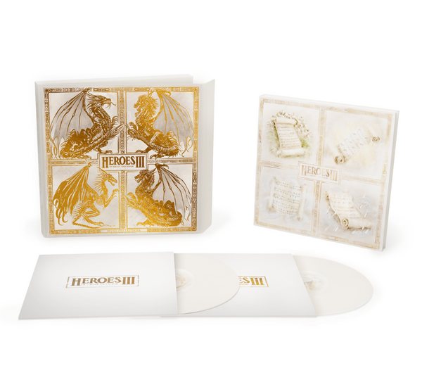 Heroes III Piano Collections 2xLP (White Vinyl Boxset)