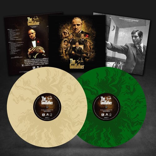 Nino Rota - The Godfather (Original Soundtrack) 2xLP (Cannoli Cream & Moe Green Vinyl)