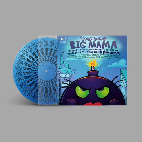 Flying Lotus - BIG MAMA 12” (Blue Vinyl)