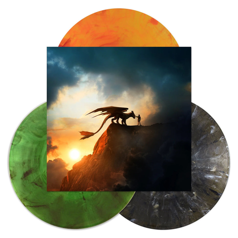John Powell - How To Train Your Dragon (Original Motion Picture Soundtrack) 3xLP (Night Fury Color Vinyl)