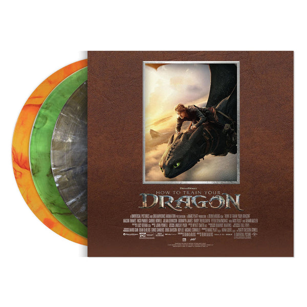 John Powell - How To Train Your Dragon (Original Motion Picture Soundtrack) 3xLP (Night Fury Color Vinyl)