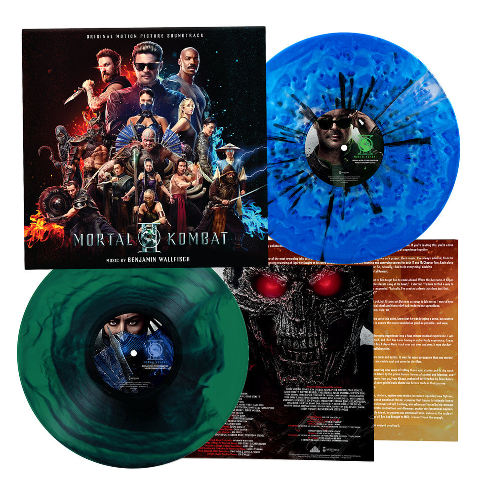 Mortal Kombat II (Original Motion Picture Soundtrack) 2xLP