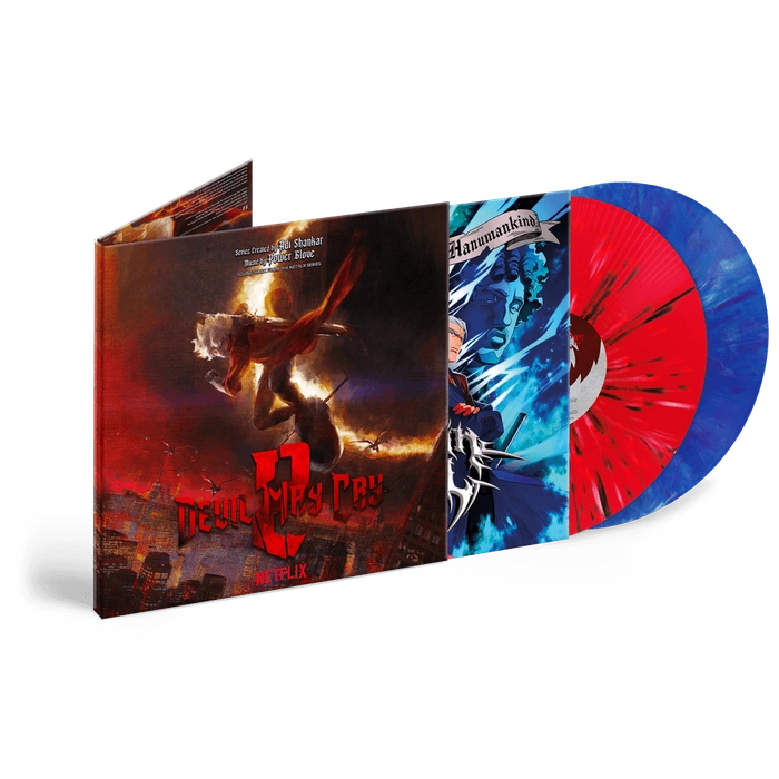 Power Glove - Devil May Cry: Season 2 (Soundtrack from the Netflix Series) 2xLP (Red Blue Splatter Vinyl)