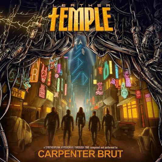 Carpenter Brut - Leather Temple  LP (Yellow Indie Vinyl)
