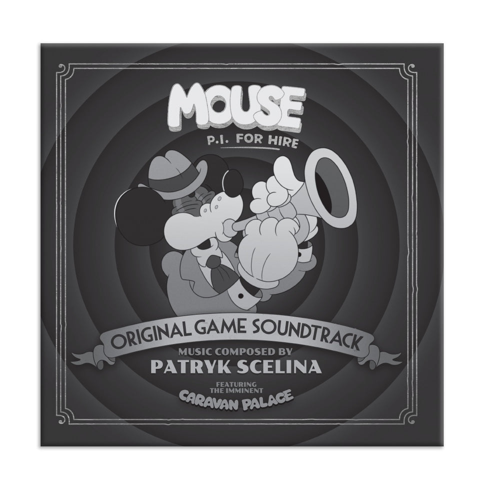 Patryk Scelina - MOUSE: P.I. For Hire (Original Game Soundtrack) LP (Black Vinyl)