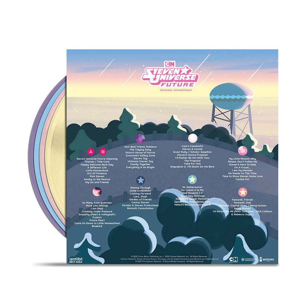 aivi & surasshu – Steven Universe Future (Original Soundtrack) 4x10” (Beach Sunset Vinyl)