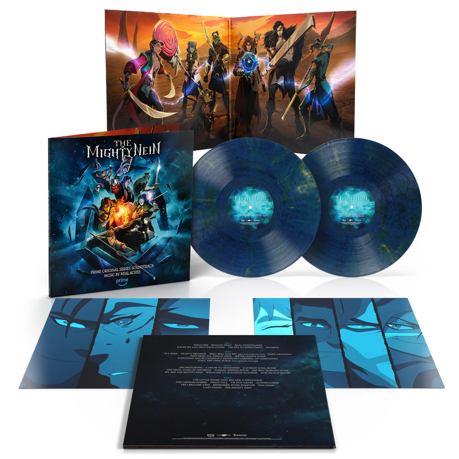 The Mighty Nein (Original Soundtrack) 2xLP  (Gold Cobalt Vinyl)