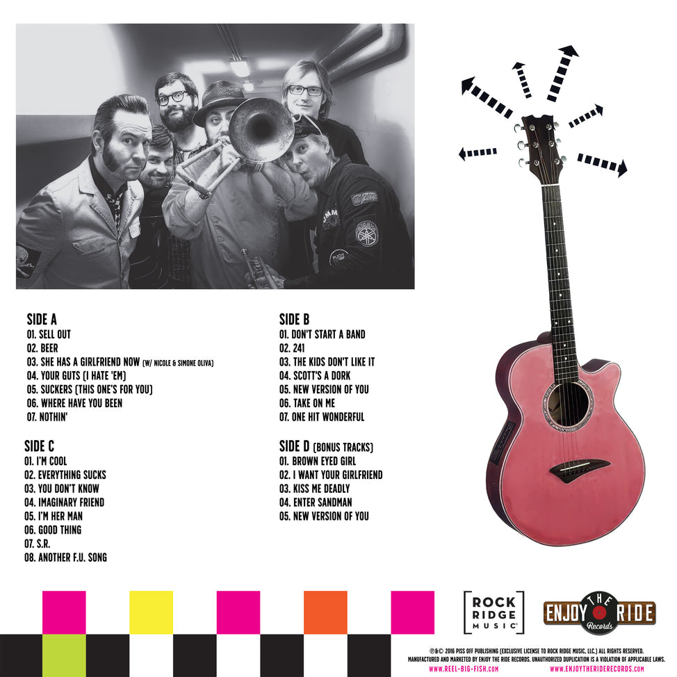 Reel Big Fish - Skacoustic 2xLP (Ghostly Color Vinyl)