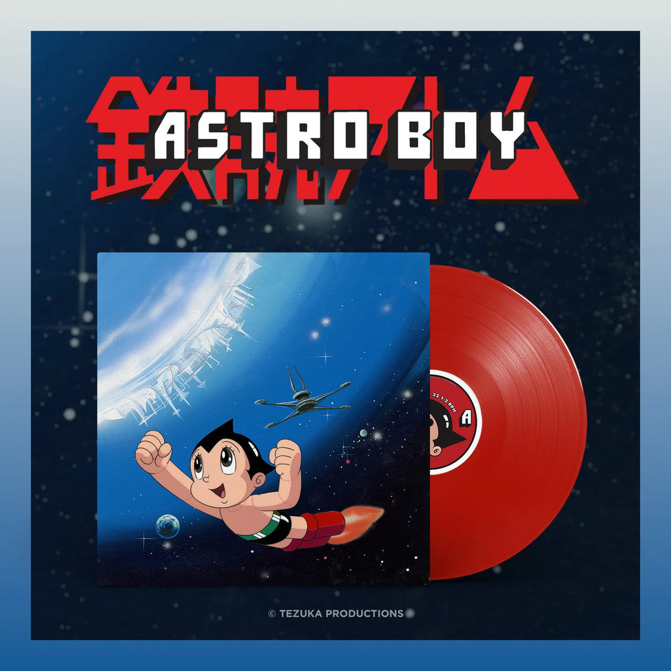 Shigeaki Saegusa - Astro Boy (1980) Soundtrack LP (Red Vinyl)