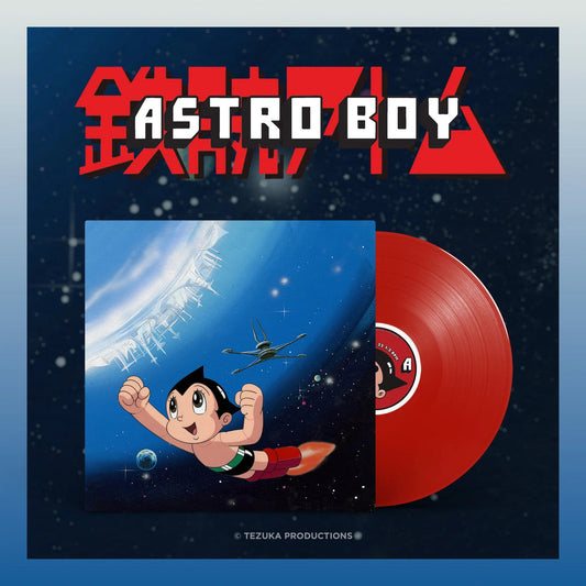 Shigeaki Saegusa - Astro Boy (1980) Soundtrack LP (Red Vinyl)