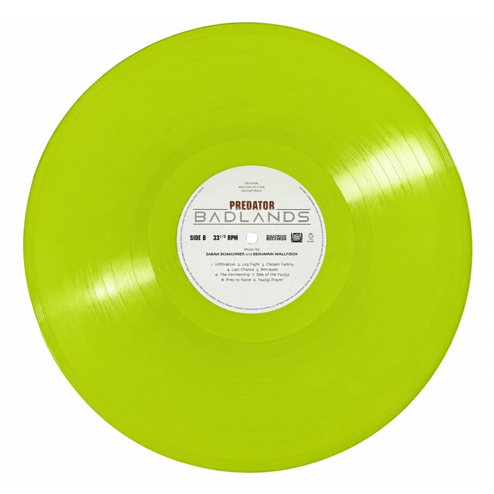 Predator: Badlands Original Soundtrack LP (Green Vinyl)