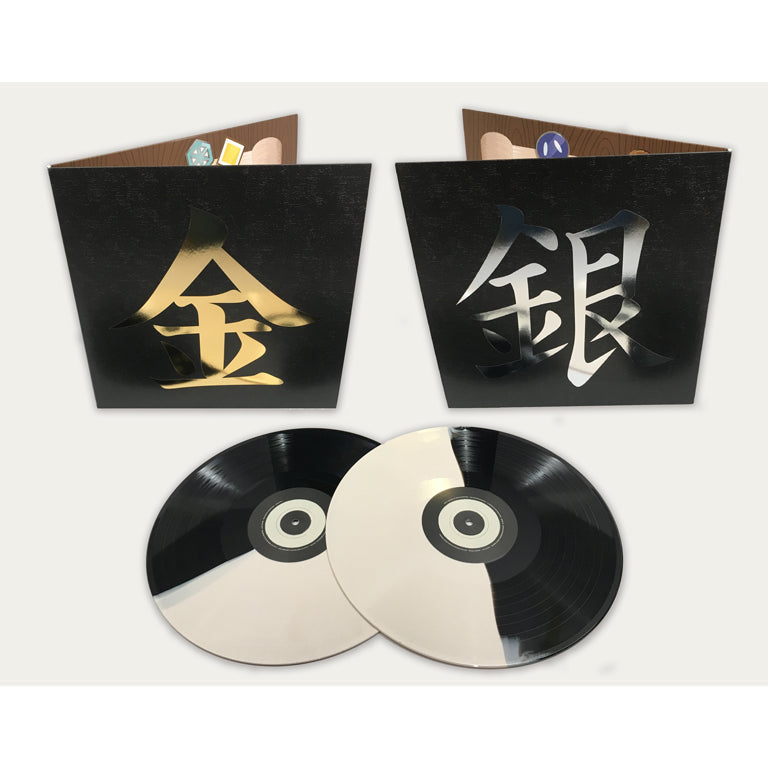 Braxton Burks - Johto Legend: Music From Pokemon 2xLP (Black White Split Vinyl)