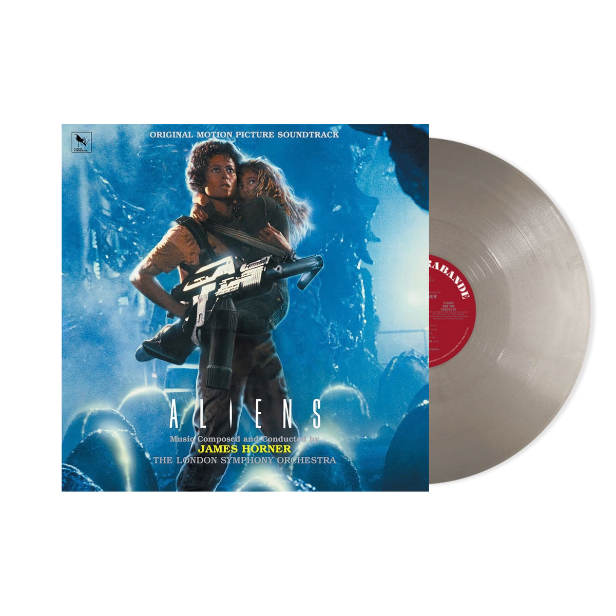 James Horner - Aliens (Original Soundtrack) LP (40th Anniversary Silver Vinyl)