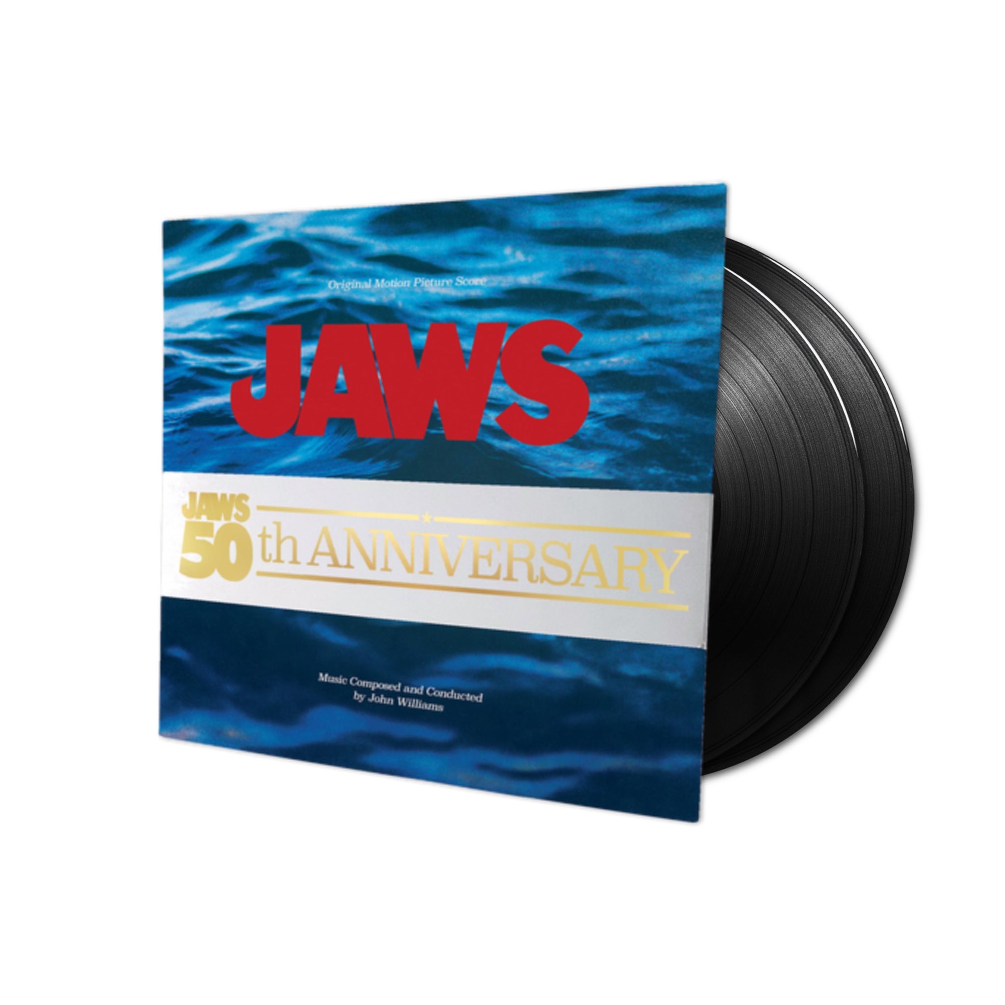 Jaws - Original Motion Picture Score (50th Anniversary Edition) 2xLP (Black Vinyl)
