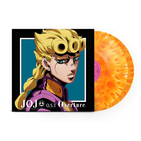 JoJo's Bizarre Adventure: Golden Wind (Original Soundtrack) 2xLP (Orange Splatter Vinyl)