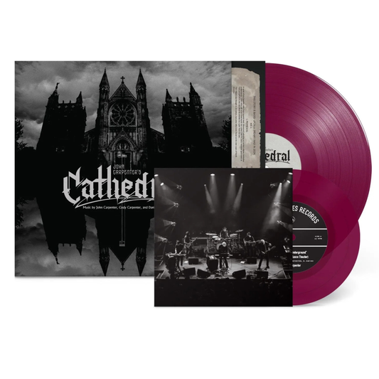 John CARPENTER / CODY CARPENTER / DANIEL DAVIES John Carpenter's Cathedral LP+ 7” (Amethyst Vinyl)