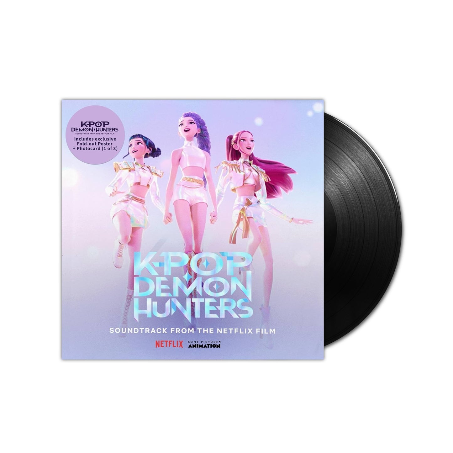 K-Pop Demon Hunters Soundtrack LP (Black Vinyl)