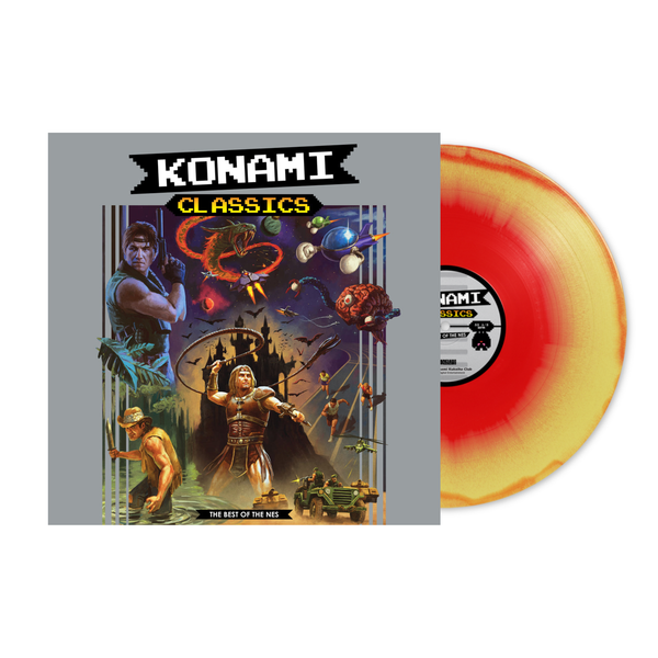 KONAMI KUKEIHA CLUB - Konami Classics: The Best Of The NES LP (Marble Vinyl)