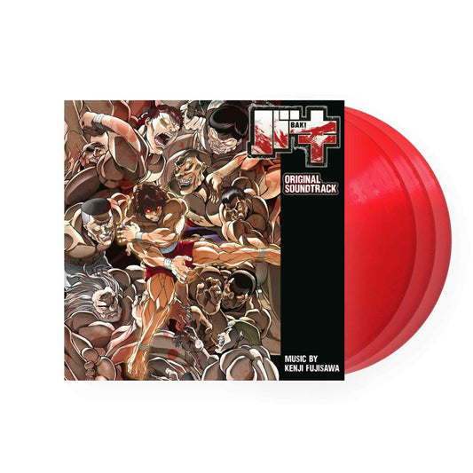 Kenji Fujisawa – Baki Original Soundtrack 3xLP (Rotes Vinyl-Boxset)